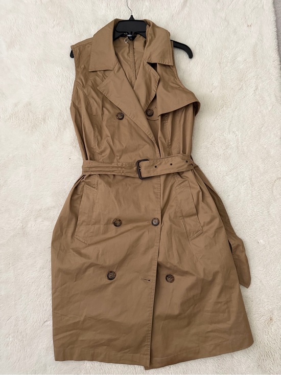 Ralph Lauren Dresses & Skirts - Ralph Lauren Sleeveless Trench Dress in Tan